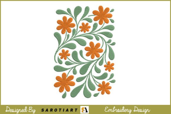 Leaf and Flowers Embroidery Design: A Maker’s Review
