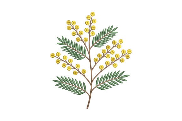 Mimosa Flower Embroidery Design: A Maker’s Review