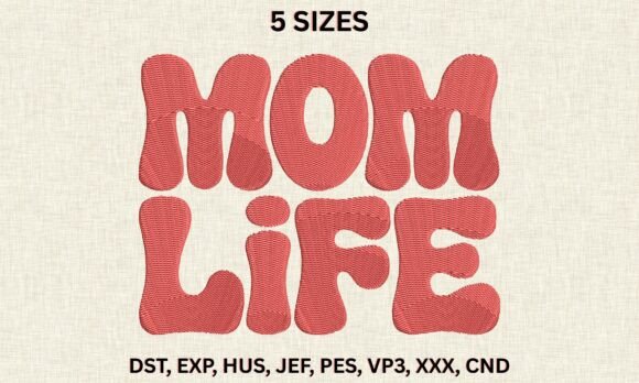 Mom Life Embroidery Design: A Retro Holiday Review