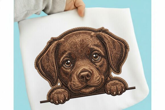 Peeking Dog Embroidery Design: A Maker's Review
